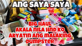 DUMPSTER DIVINGMAY AKYATAN NA NAGANAP HND NILA NILAGAY SA MALIIT NA BIN mabethslotsvlog massive [upl. by Haelat]