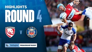 Gloucester v Bath  HIGHLIGHTS  12 Tries in Brilliant Derby  Gallagher Premiership 202425 [upl. by Barna]