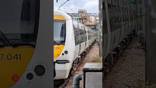 C2C 357s departing from Stratford trainspotter trains trainspotting [upl. by Asserac]