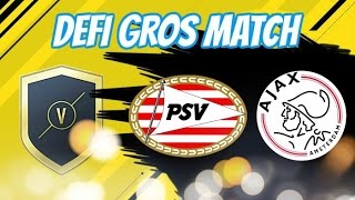 DCE GROS MATCH PSV AJAX AMSTERDAM MOINS CHER POSSIBLE 44  PACK JOUEUR ÉQUIPE DE LA SEMAINE [upl. by Cope]