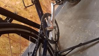 How To Set Chain Tension On A Single Speed Or Fixed Gear Bike Blogger [upl. by Beatty681]