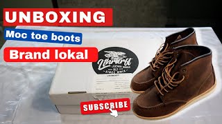 UNBOXING MOC TOE BOOTS LTHRKRFT [upl. by Giovanna]