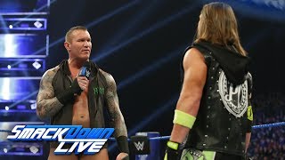 Randy Orton promises to destroy The House that AJ Styles Built SmackDown LIVE March 12 2019 [upl. by Corbett369]