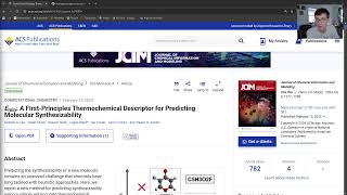 Emin A FirstPrinciples Thermochemical Descriptor for Predicting Molecular Synthesizability [upl. by Jody]