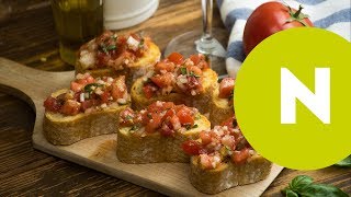 Klasszikus bruschetta  Nosalty [upl. by Anileh]