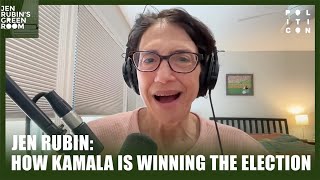 Jen Rubin How Kamala Is Winning The Election [upl. by Neelyahs574]