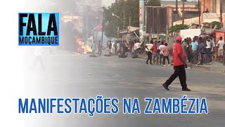 Zambézia PRM diz que foi reposta a ordem pública após manifestações em Quelimane PortalFM24 [upl. by Biddie289]