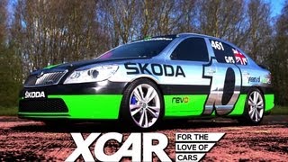 200 mph Skoda Octavia vRS  XCAR [upl. by Ecirrehs]