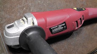 Harbor Freight 7quot 10Amp Digital Variable Speed PolisherSander Reviewish Teardown [upl. by Ebonee]