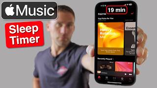 Apple Music Sleep Timer HACK How to Stop Music Automatically While Sleeping [upl. by Eslek]