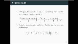 Canonical Correlation Analysis—Inference [upl. by Joachim]