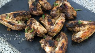 QUICK AND EASY JERK WINGS  KEZIA ENIANG [upl. by Haleemak]