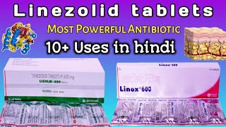 Linezolid tablets ip 600 mg in hindi  Linezolid tablets ip  Linezolid 600 tablet uses in hindi [upl. by Browning]