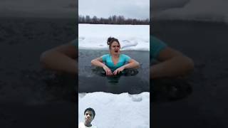 Ice aeroplane 😱shorts ytshots ice water cold winter icequeen [upl. by Nylrebma]