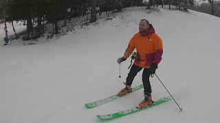 Man skis nonstop for 24 hours raises money for atrisk youth in Lewiston [upl. by Parry747]