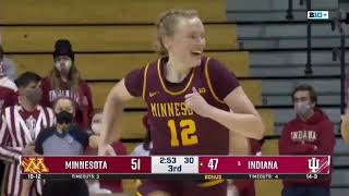 GET A PLAY Laura BAGWELL KATALINICH NCAA Highlights [upl. by Anilecram29]