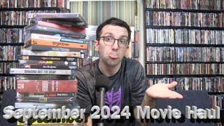 September 2024 4K amp Blu Ray Movie Haul [upl. by Litnahs]