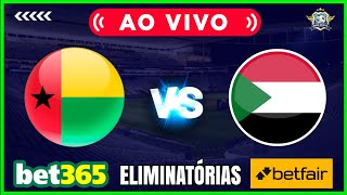 GUINEA BISSAU X SUDÃO  AO VIVO  ELIMINATÓRIAS DA COPA 2021  ACOMPANHAMENTO  DICAS DE APOSTAS [upl. by Namara676]