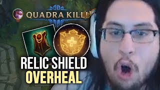 Imaqtpie  OVERHEAL  RELIC SHIELD IS INSANE LETS ABUSE IT [upl. by Ferris842]