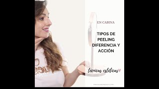 TIPOS DE PEELING DIFENRECIA Y ACCIÓN [upl. by Ahsinat]