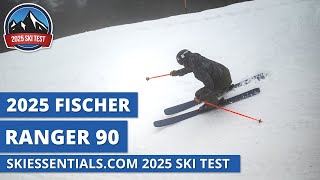 2025 Fischer Ranger 90  SkiEssentialscom Ski Test Review [upl. by Orlina462]