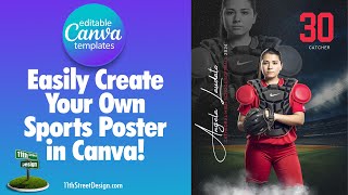 Canva Tutorial Editing Reflections Canva Poster from 11th Street Design [upl. by Jopa]