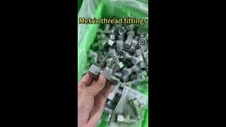 high quality Metric thread hydraulic adapters [upl. by Errol411]