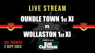 Oundle Town 1st XI vs Wollaston CC 1st XI [upl. by Eirrot]