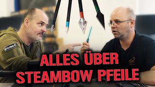 Das sagt Steambow über Armbrust Pfeile [upl. by Htiekram]