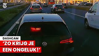 Bizar Politie zoekt confrontatie op snelweg [upl. by Tamarra]