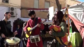 Canción Juglares Mercado Medieval Tobarra [upl. by Anasus894]