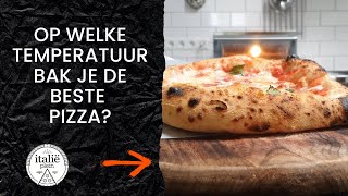 🔥 Op welke TEMPERATUUR bak je de beste pizza Op 250°C 350°C of 450 graden [upl. by Lebam]