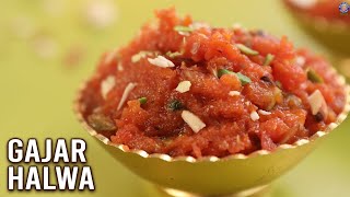 Gajar Halwa  How To Make Gajar Ka Halwa in Pressure Cooker  Carrot Halwa  Indian Dessert  Ruchi [upl. by Lorac]