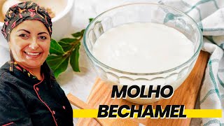 COMO FAZER MOLHO BECHAMEL COM CREME DE LEITE [upl. by Nwatna]