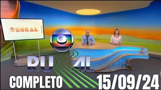 GLOBO RURAL HOJE 150924 COMPLETO  Assista Agora [upl. by Dorelia]