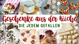 8 Geschenke aus der Küche Einfache und günstige Ideen  LastMinute Ideen für Wichtelgeschenke [upl. by Henghold]