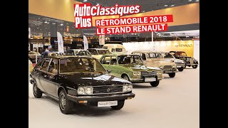 Rétromobile 2018  le stand Renault vu par Auto Plus Classiques [upl. by Aleit]