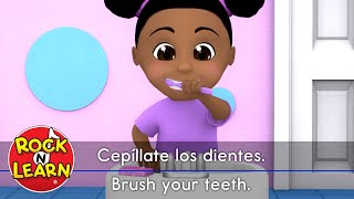 Learn Spanish  Phrases for Bedtime  Rock N Learn [upl. by Fidelia]