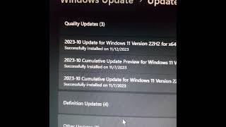 Super Quick Update to Windows 11 23H2 on Unsupported PC shorts [upl. by Rothwell]