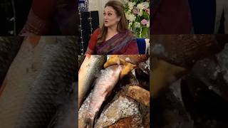 😮Bushra Ansari ne sikhai Byti ko fish Ki recipehow to make fish fry shorts youtubeshorts viral [upl. by Clair]