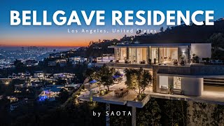 A Luxury Private House in the Hollywood Hills Overlooking Los Angeles Vibrant Cityscape [upl. by Cohbath]