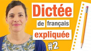 Dictée en Français 2  Ferezvous un sansfaute  Corrections  Explications [upl. by Arykahs]