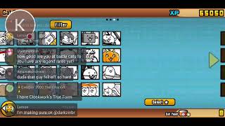 Legelugathegamer is playing battle cats [upl. by Htebizile]