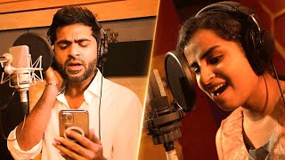 SIMBU SIVAANGI பாடிய MACHI SONG 🔥 MAKING VIDEO  Mayan  STR [upl. by Odrarebe554]