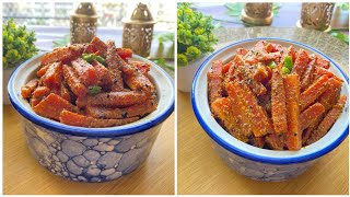 Gajar Ka Instant Achar  Instant And Tasty Gajar Achar Recipe  Instant Carrot Pickle [upl. by Soni]