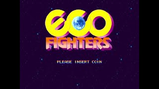 Eco Fighters Arcade Game Capcom 1993 playthrough [upl. by Parker570]