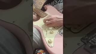 lil peep IDGAF guitar cover guitar jetguitars stratocaster [upl. by Eanej]