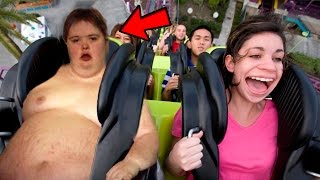 Top 5 MOST HILARIOUS Roller Coaster Fails Best amp Funniest Roller Coaster Fails [upl. by Maddie]