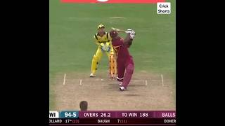 Kieron Pollard Two Most Powerful Sixes Vs Australia  Powerful Hitting shorts [upl. by Alwitt]