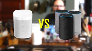 Sonos One vs Amazon Echo [upl. by Aratal]